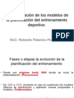 Caracterización de Los Modelos de La Planificación Del Entrenamiento Deportivo