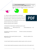 Ficha Revião Adição e Subtração de Frações