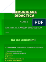 Comunicare Didactica - Curs 2