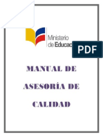 Manual de Asesoria de Calidad - Minister PDF