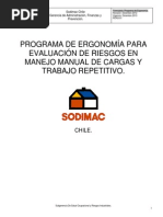 1. Gantt Aplicación Protocolo Tmert - Steinsvik Chile s.a.