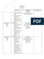 fifth grade recorder 4 chart