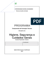 TAS - PROGRAMA Higiene, Segurança e Cuidados Gerais (FT)