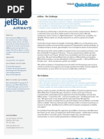Download jetBlue Using Quickbase for It Project Management and More by QuickBase SN29239243 doc pdf