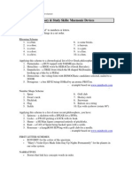 Memory and Study Skills_index