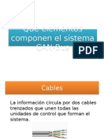 Que Elementos Componen El Sistema CAN-Bus