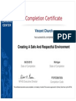 Environmentcertificate