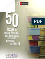 50 Textos Diversidad Musical