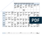 Calendario Comunal de La Institución Educativa #22393