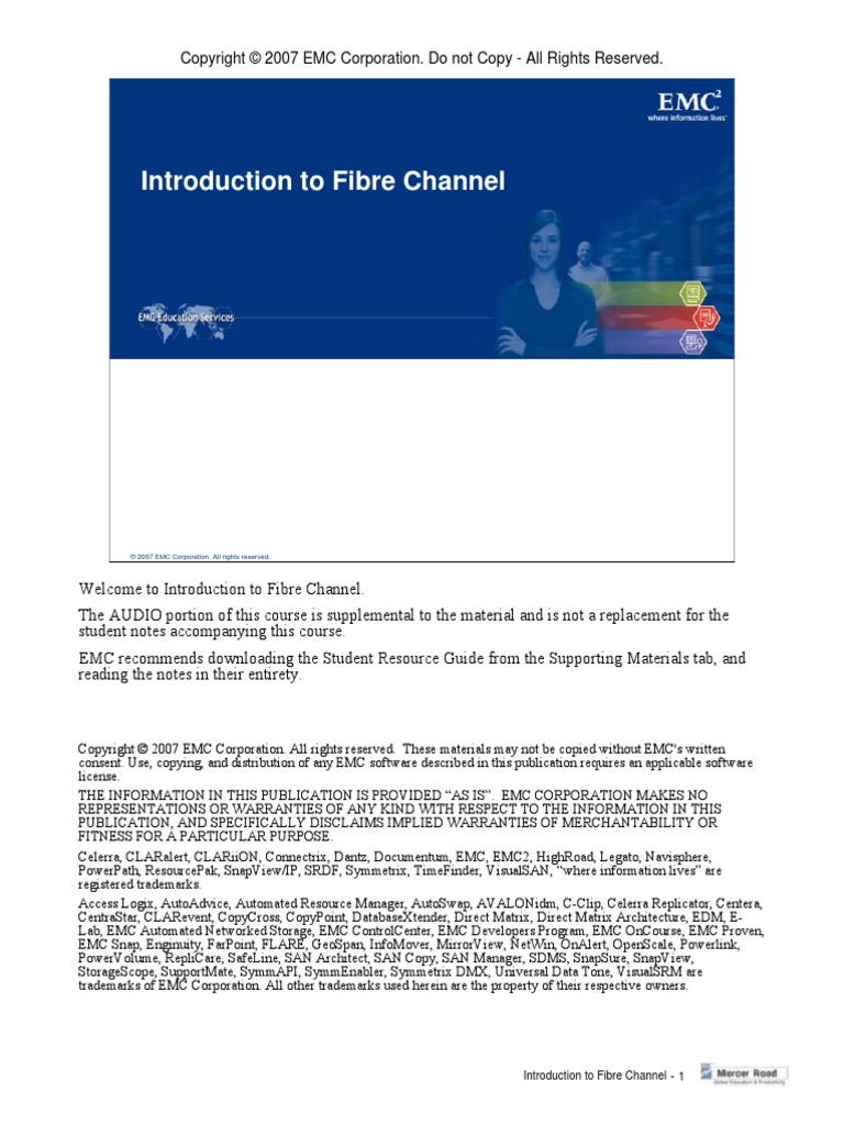 Fiber Channel Introduction | PDF