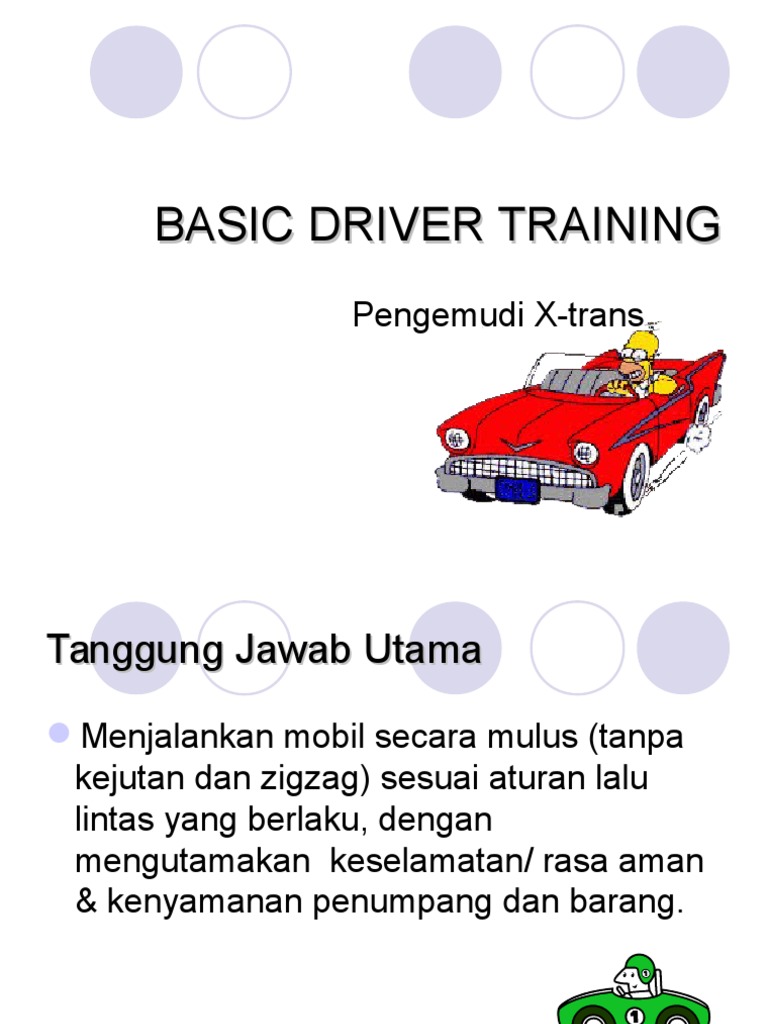 Modul Basic Driver | PDF | Teknologi & Rekayasa
