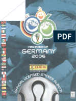 Album Panini - Alemania 2006