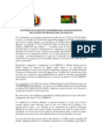 Cop21: Contribucion Prevista Determinada Nacionalmente Del Estado Plurinacional de Bolivia