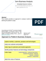 Module Platform Business Analysis Slides by Gerrit Muller