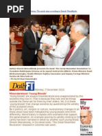 The Great November Revolution The Inside Story According To Dinesh Weerakkody