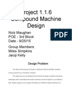 Project 1.1.6 Compound Machine Design