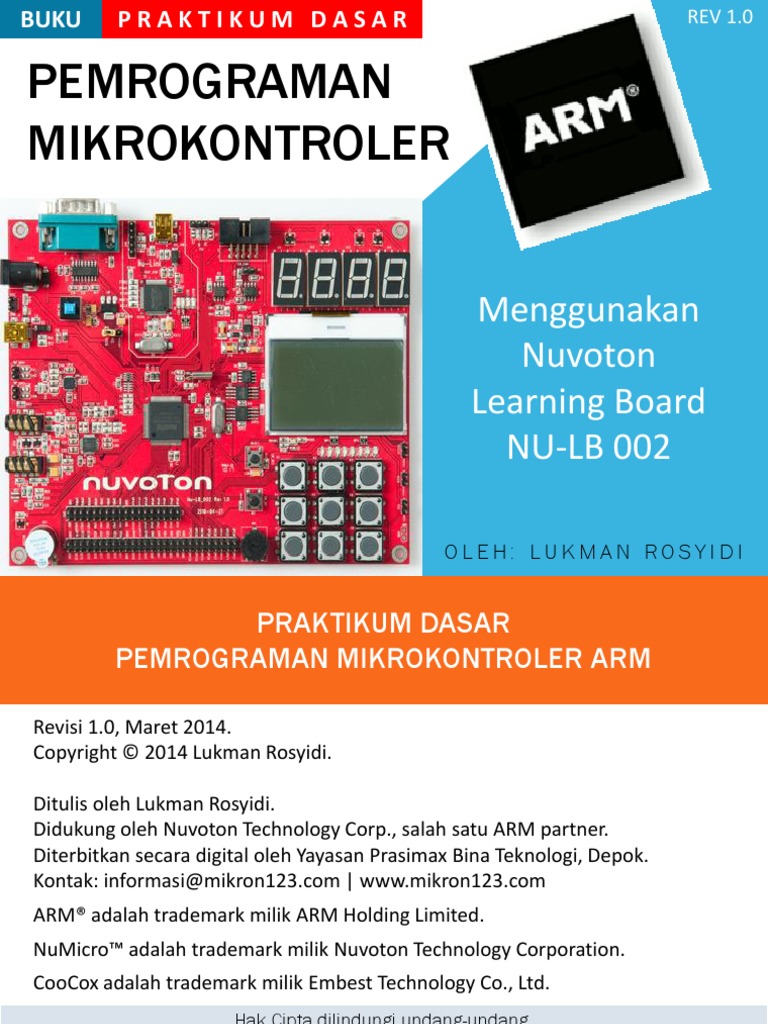 Tutorial Praktikum Learning Board ARM PDF | PDF