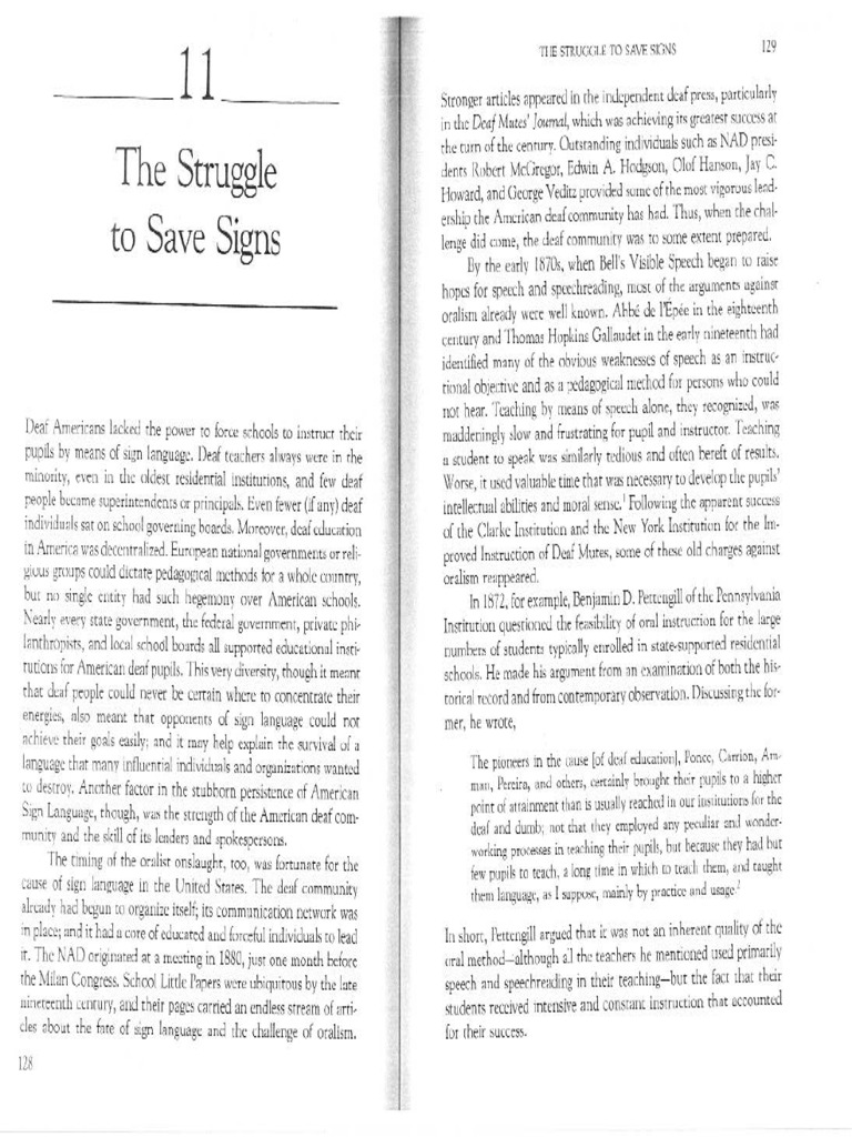 11 The Struggle To Save Signs | PDF
