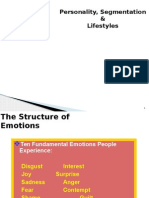 Personality, Segmentation and Life Style