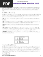 The 8255 Programmable Peripheral Interface