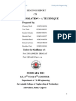 Base Isolation - Final Report