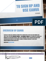 How To Sign Up and Use Canva Final