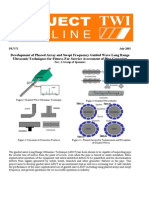 PR7373-ProjectOutline - V~e ultrasonic testing