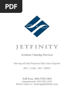 2015 Jetfinity Catering Menu 1