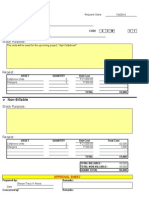 Samsung Electronics Asset Request Form