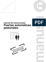D00061ES-Manual de Instrucciones Puertas Manusa Versión UNE 85121 EX Español