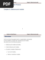 Credit Behavioral Model