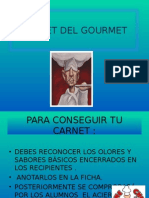Carnet Del Gourmet Presentacion