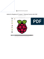 Adafruit Raspberry Pi Lesson 7 Remote Control With VNC