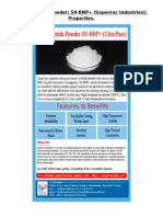 Boron Nitride Powder SV-BNP+ (Supervac Industries) Properties