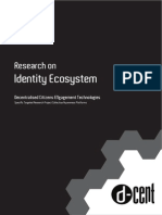 D-CENT - Research on Digital Identity Ecosystems