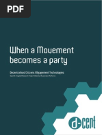 When a Movement Becomes a Party