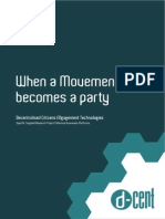 When a Movement Becomes a Party