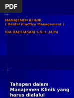 MANAJEMEN KLINIK DAN RUMAH SAKIT
