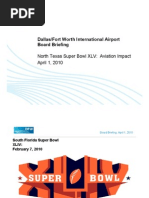 Download Super Bowl XLV Airport Board Briefing 04-01-10 by jeffmosier SN29244210 doc pdf
