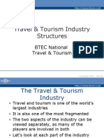 Travel & Tourism Industry Structures