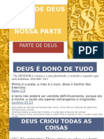 Parte de Deus, Nossa Parte