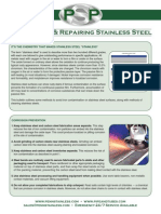 Maintaining Repairing and Cleaning Stainless Steel