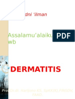 Kuliah Dermatitis - Prof Harijono Kariosentono