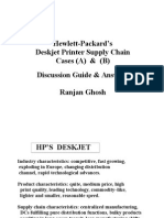 Hewlett-Packard Deskjet Printer Case - Discussion Guide - RG - 18 Sept 2005