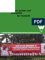 Banner, Poster and Pamphlet by Yuniasih