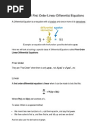 4 2 Solution of First Order Linear Differential Equations