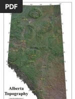 Download Alberta topographic map by Alberta Geological Survey SN2925046 doc pdf