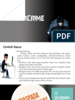 Contoh Kasus Cyber Crime