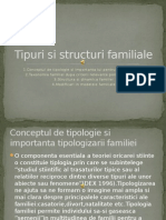 Tipuri Si Structuri Familiale