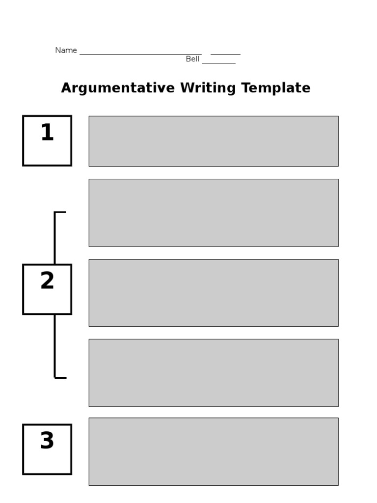 Argumentative Writing Guide | PDF | Computers